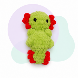 Aksolotl – seria Kolorowe Aksolotle, 15 cm