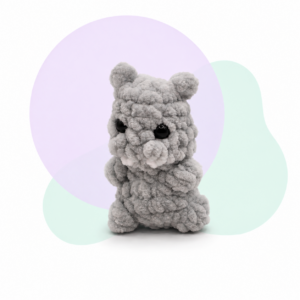 Hipcio Bąbel – maskotka z opcją zawieszki, 9 cm